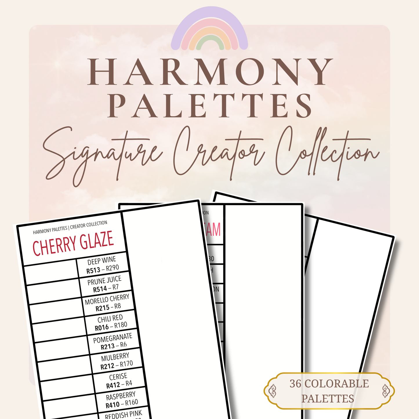Harmony Palettes | Signature Creator Collection