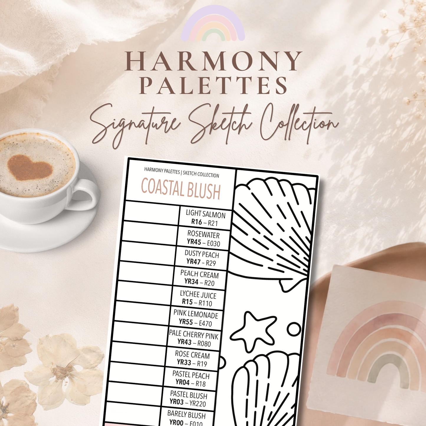 Harmony Palettes | Signature Sketch Collection