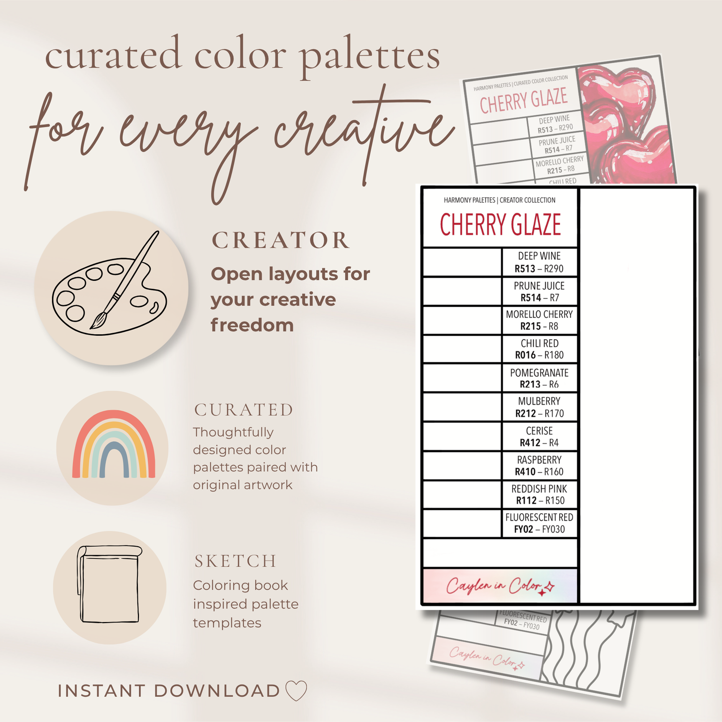 Harmony Palettes | Signature Creator Collection