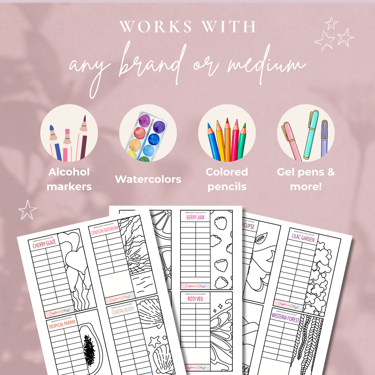 Harmony Palettes | Signature Sketch Collection