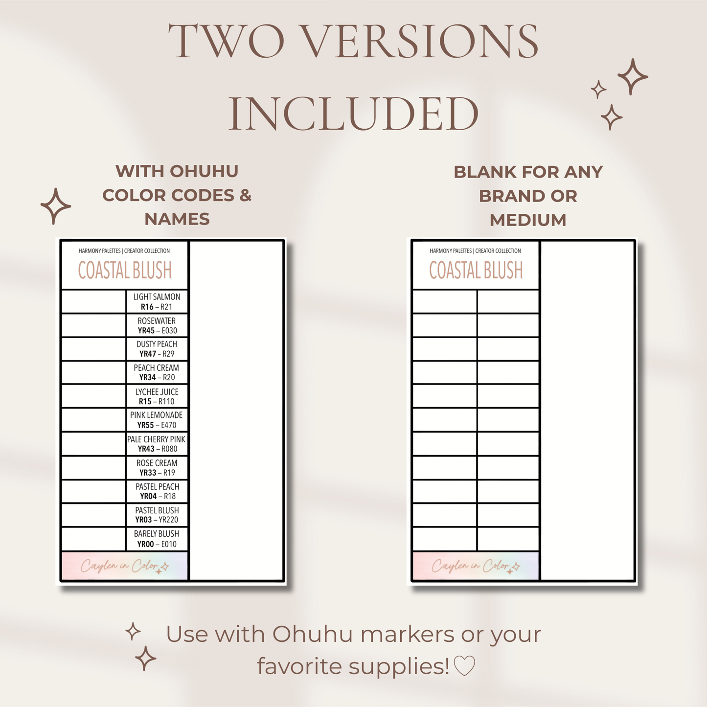 Harmony Palettes | Signature Creator Collection
