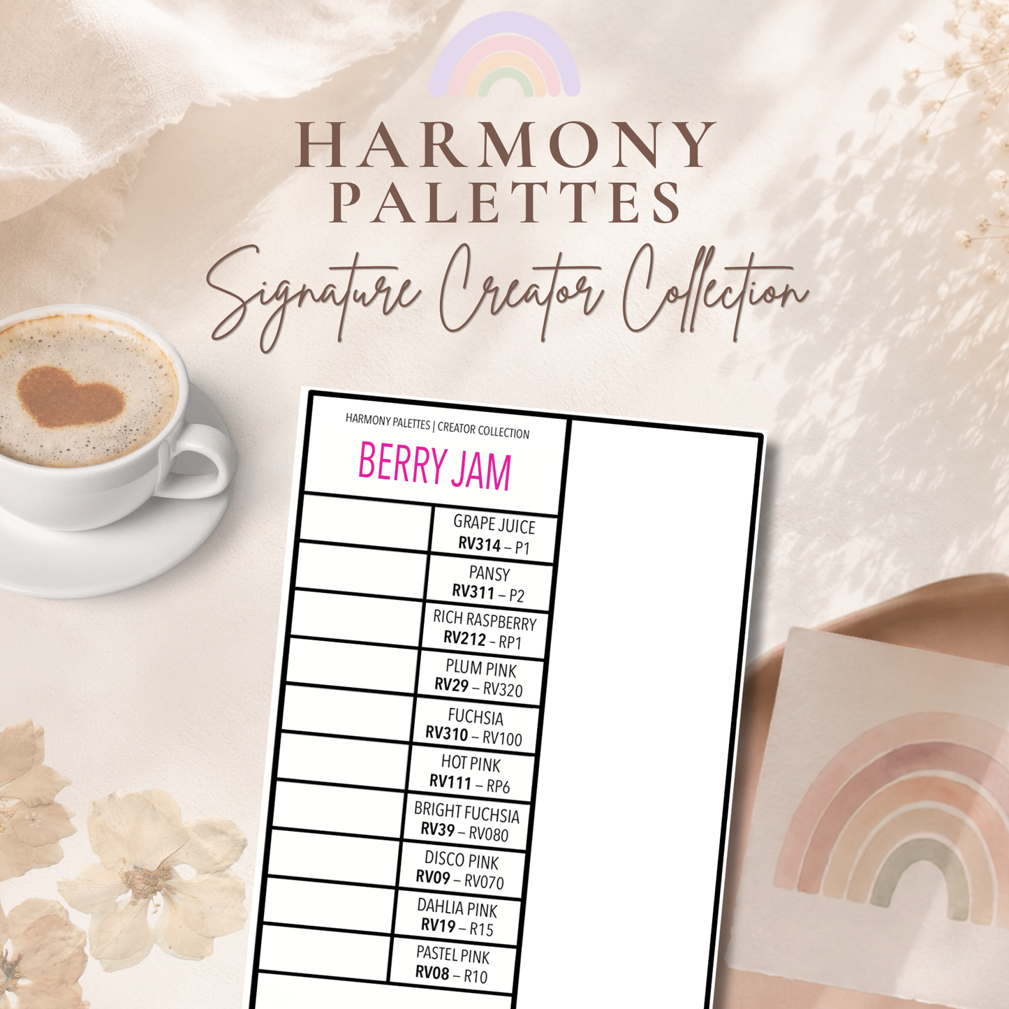 Harmony Palettes | Signature Creator Collection