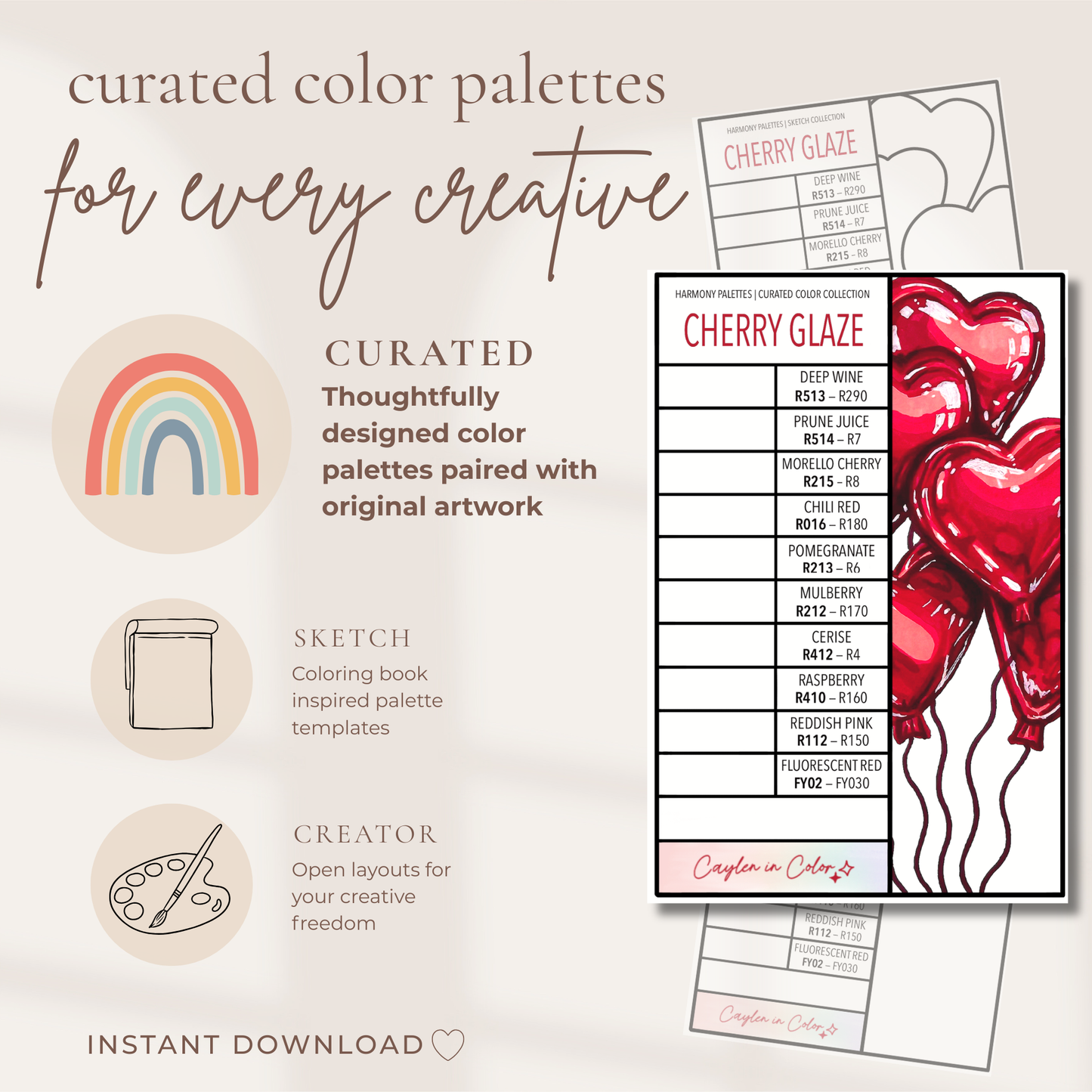 Harmony Palettes | Signature Curated Collection