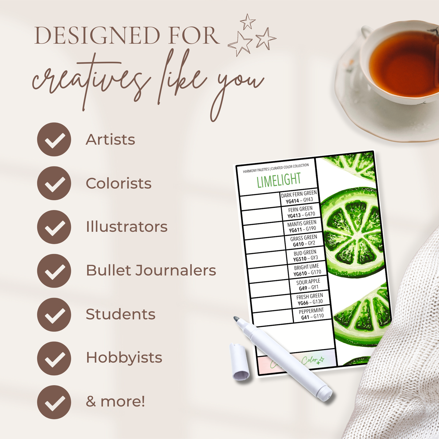 Harmony Palettes | Signature Curated Collection