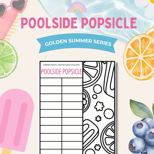 Poolside Popsicle Sketch | June 2026