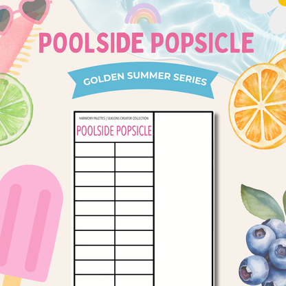 Poolside Popsicle Creator | June 2026